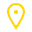location pin in gold